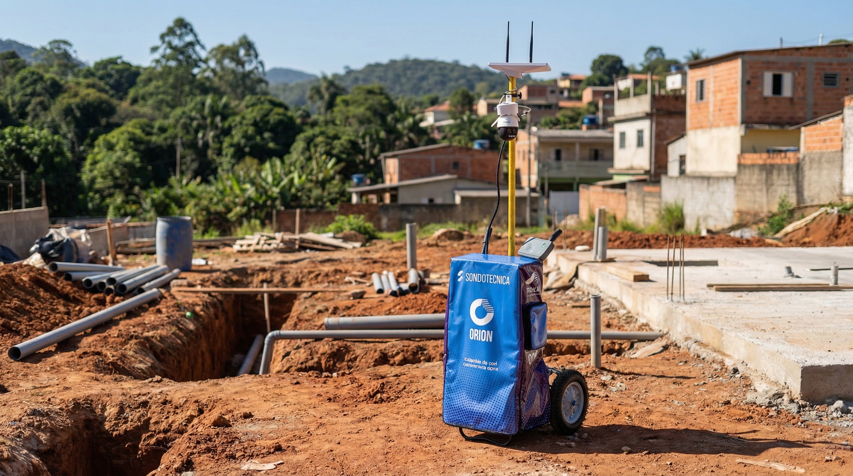 Sistema Órion em obra