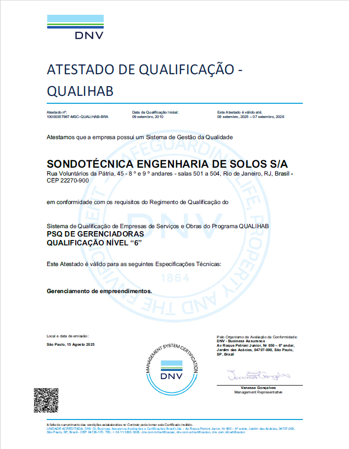Nova Certificação ISO 14001